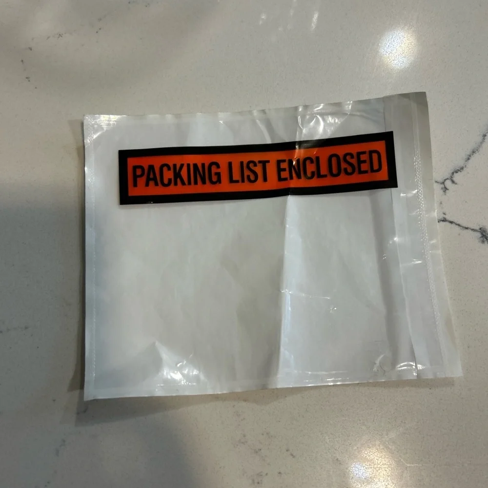 Packing List Envelopes 4.5 x 5.5